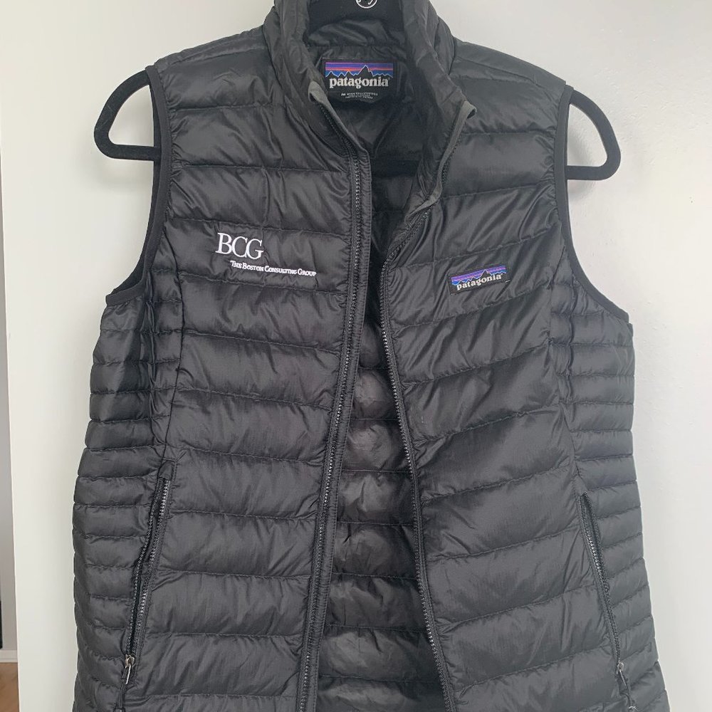 Black BCG Patagonia Puffer Vest - Size M